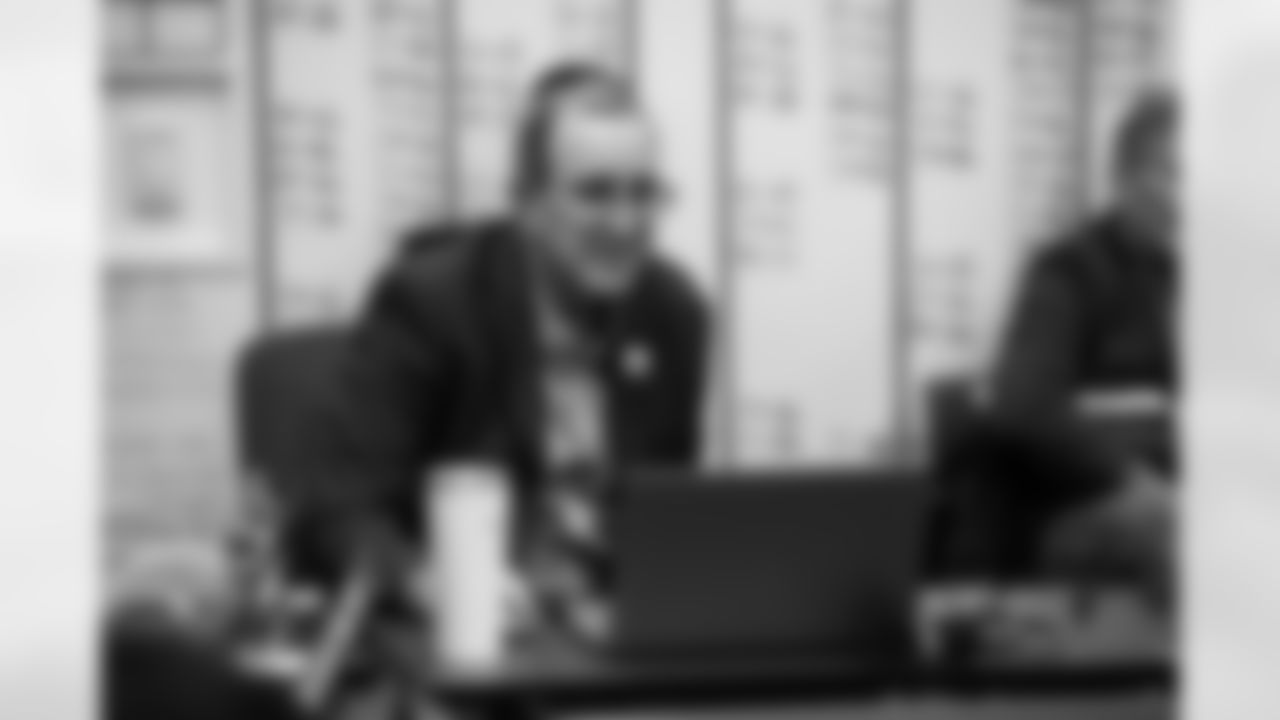 Dave Hammer Head Athletic Trainer,
An inside look at the Colts staff inside the War Room during round two and three of the 2023 NFL Draft.