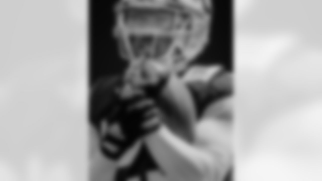23 CB Kenny Moore II,
Players train during OTAs of offseason workouts.