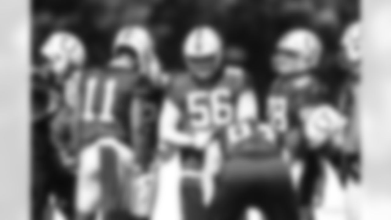 56 C/G Quenton Nelson, #78 C Ryan Kelly