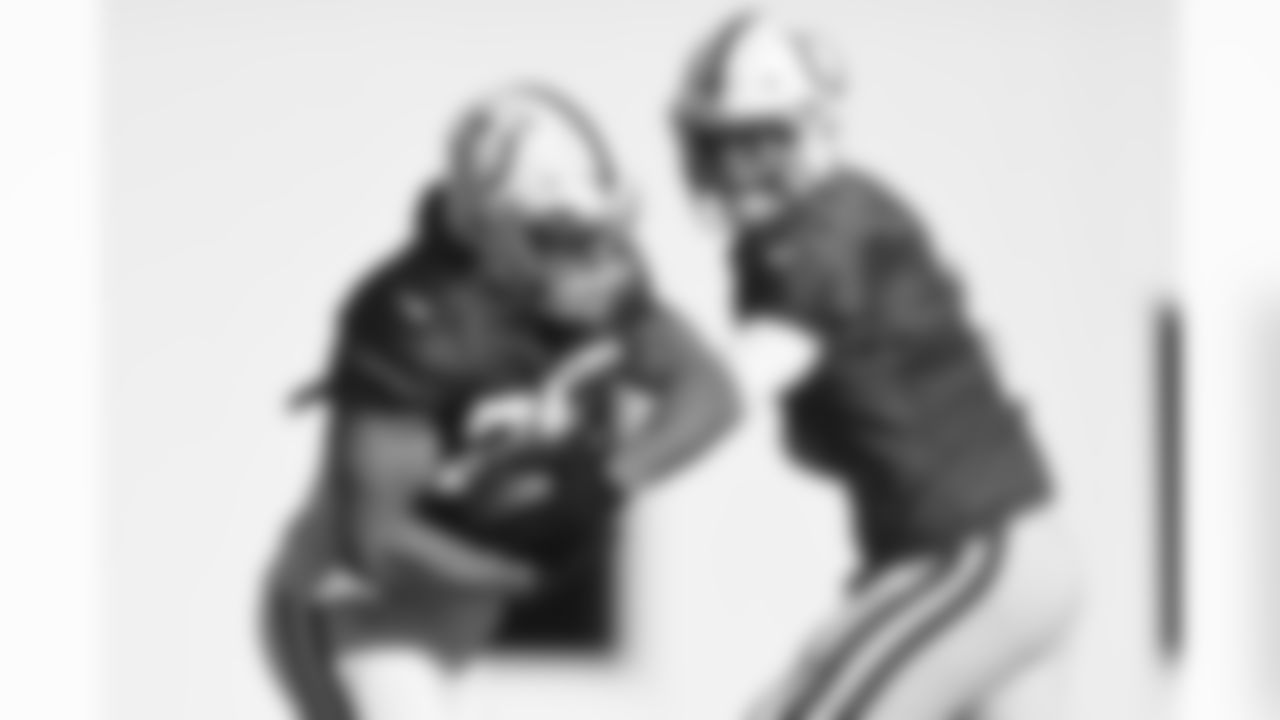 28 RB Jonathan Taylor, #2 QB Matt Ryan