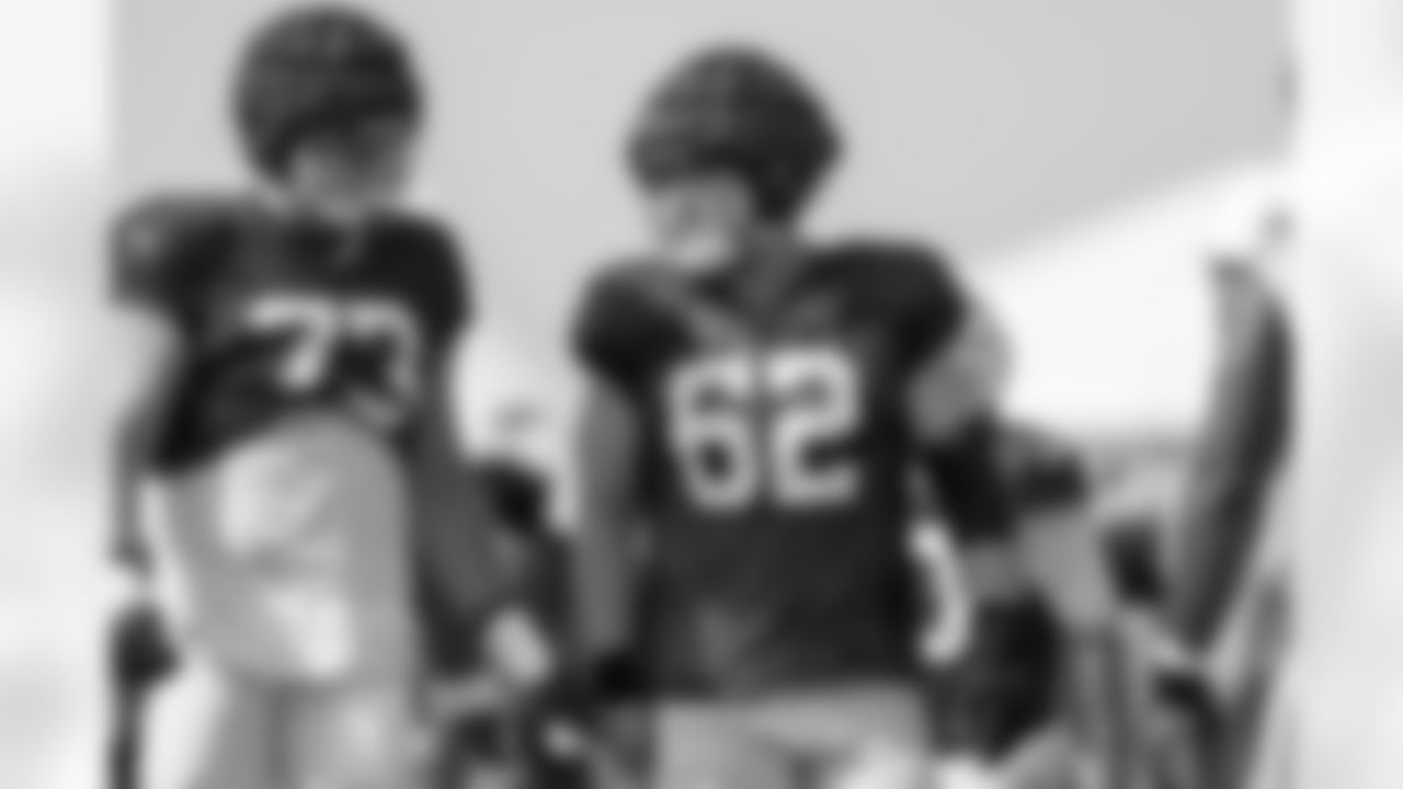 73 OT Blake Freeland, 62 C Wesley French
2023 Colts Training Camp - Grand Park