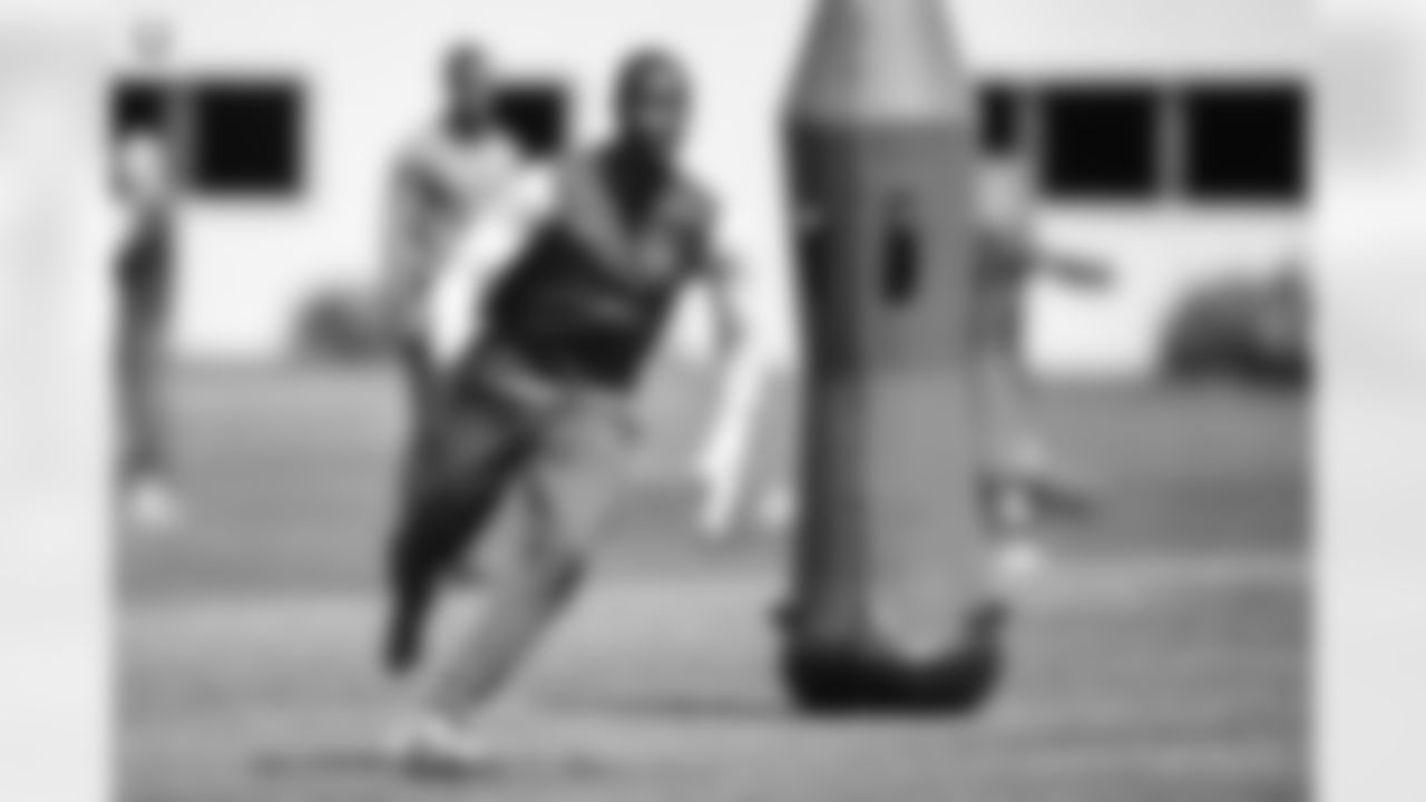 The Colts hit the field during phase II of their off season training.