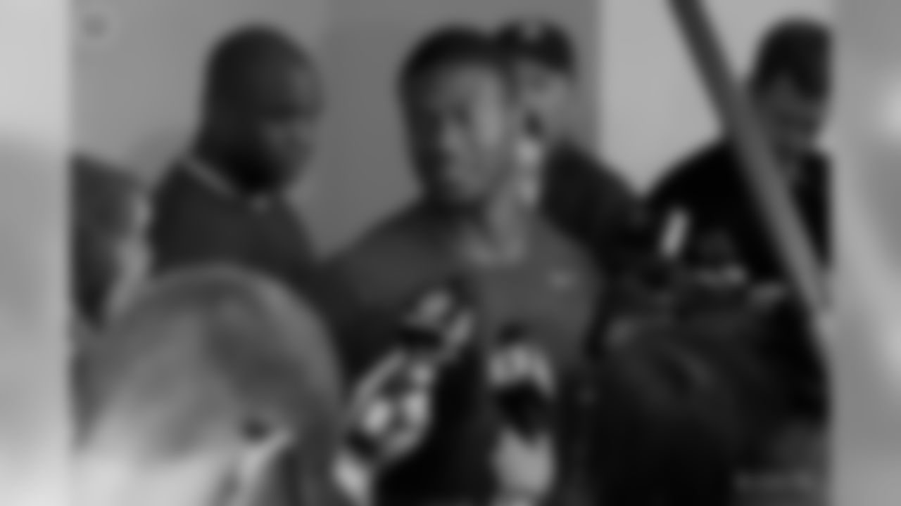Here is a fun behind the scenes look at the first time the rookies spoke with the media.