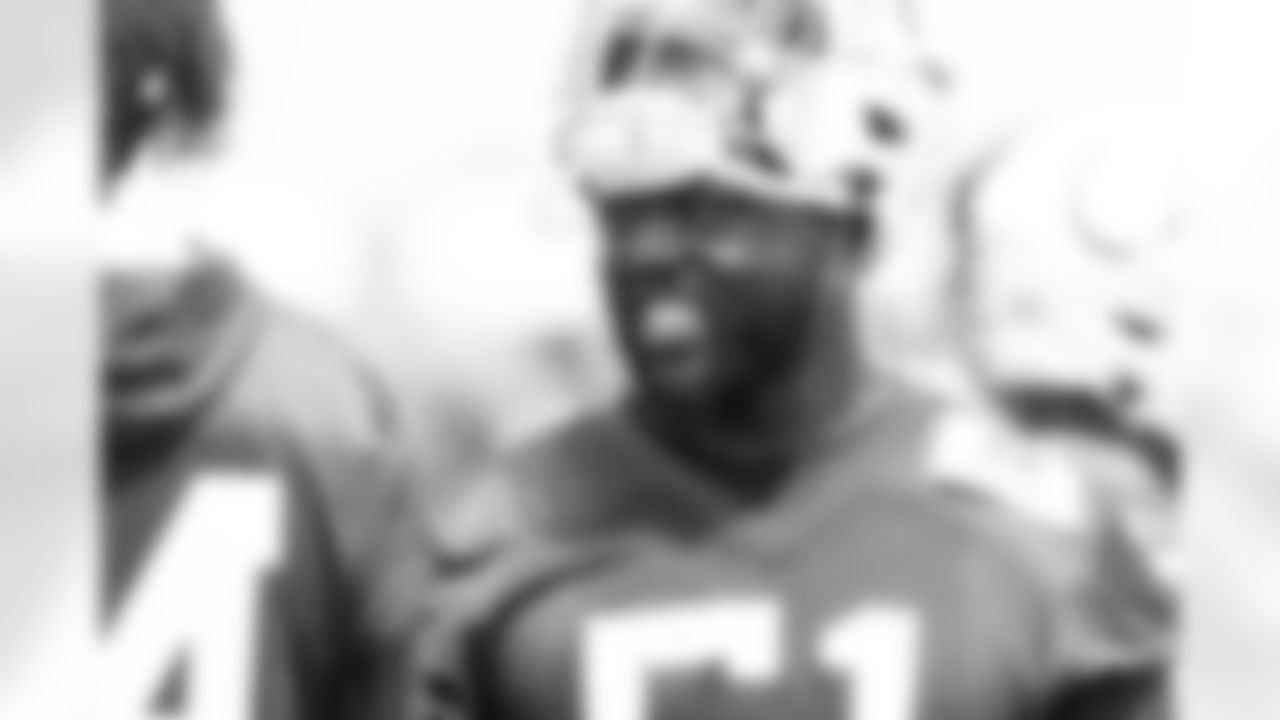 51 DE Kwity Paye
Players train during Phase III OTAs of offseason workouts.