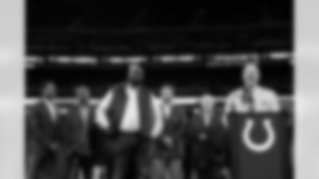 James Irsay Owner and CEO, Tarik Glenn, Ring of Honor, Jeff Saturday, Bill Polian, Bill Brooks, Marvin Harrison,