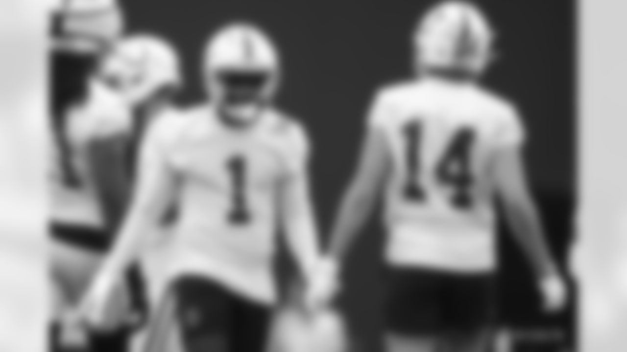 1 WR Parris Campbell, #14 WR Alec Pierce