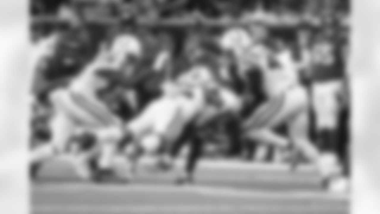 16 WR Ashton Dulin, #45 LB E.J. Speed, #44 LB Zaire Franklin