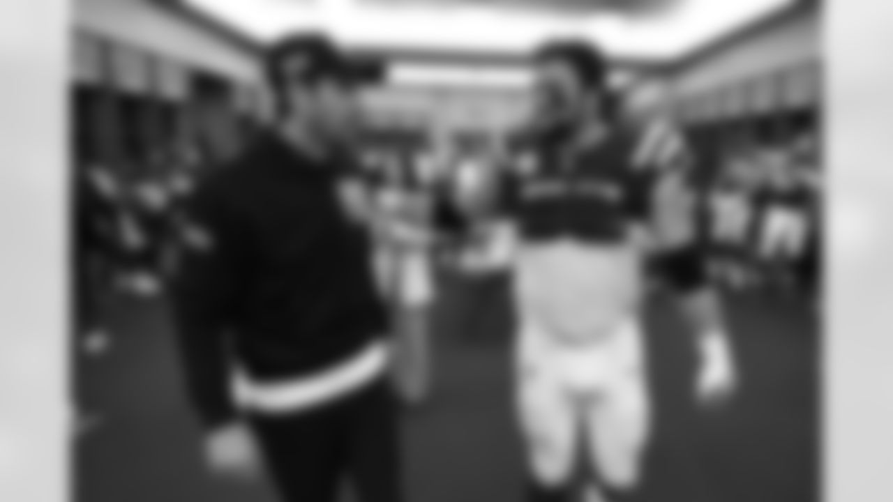 Head Coach Shane Steichen , 56 G Quenton Nelson