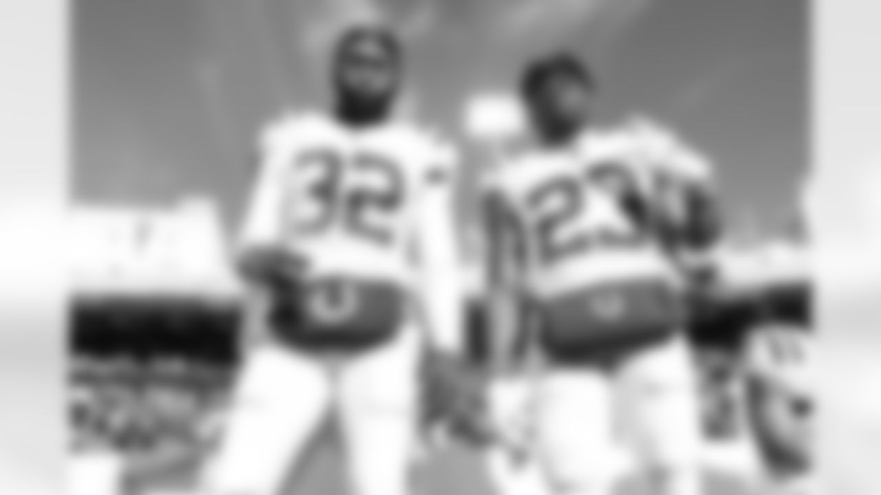 32 S Julian Blackmon, #23 CB Kenny Moore II