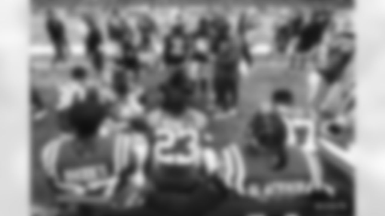 27 CB Xavier Rhodes, #23 CB Kenny Moore II, #32 S Julian Blackmon, #26 CB Rock Ya-Sin