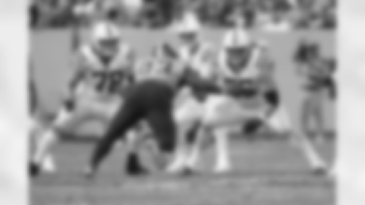 78 C Ryan Kelly, #56 C/G Quenton Nelson