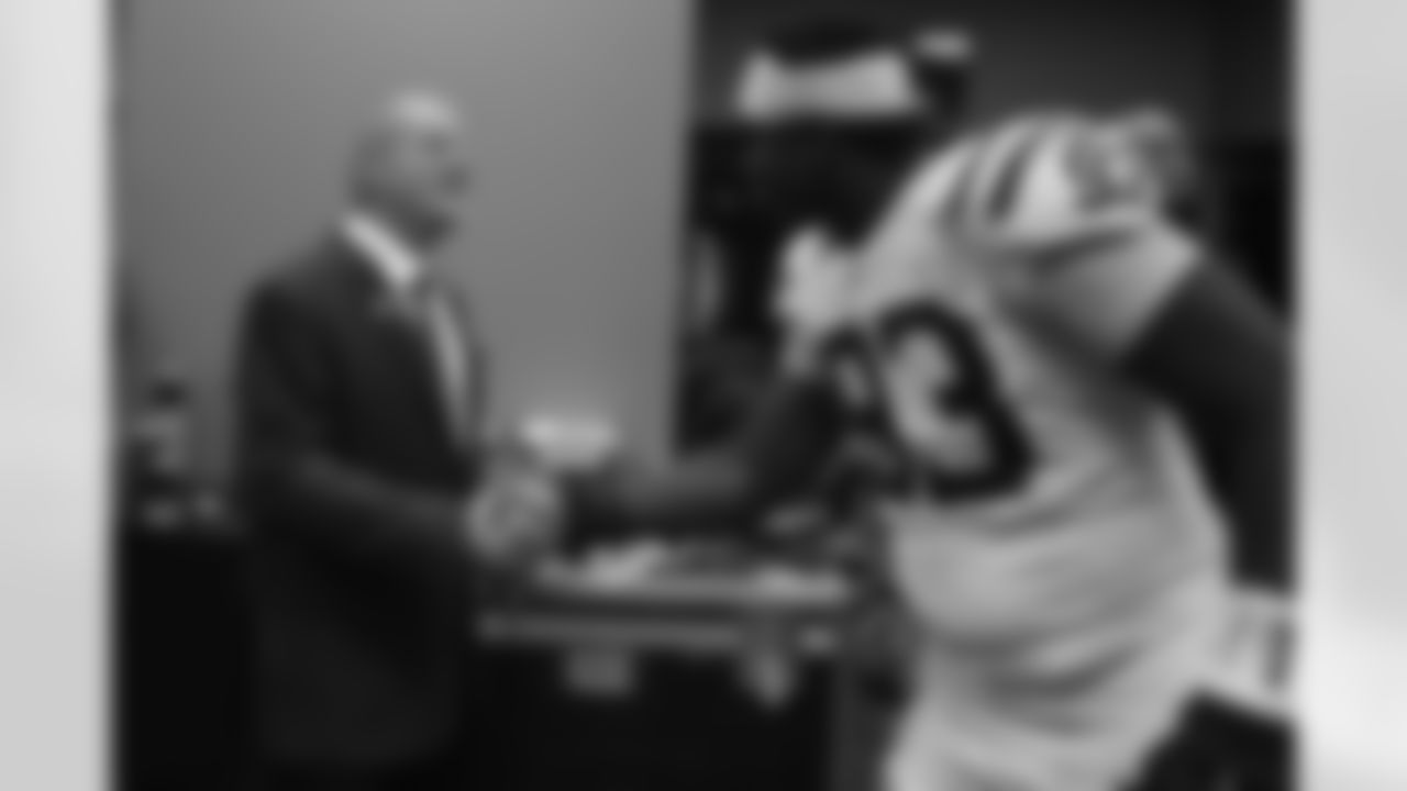 James Irsay Owner and CEO, #93 DT Eric Johnson
