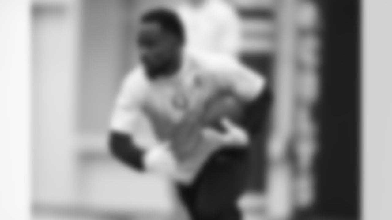 6 WR Isaiah McKenzie
Players train during Phase II of offseason workouts.