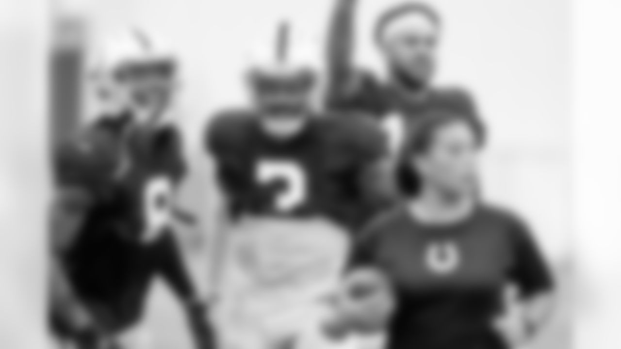 8 WR Juwann Winfree, 3 WR Amari Rodgers, 11 WR Michael Pittman Jr.
2023 Colts Training Camp - Grand Park