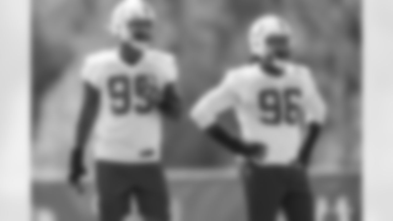 99 DT DeForest Buckner, #96 DT/DE Denico Autry