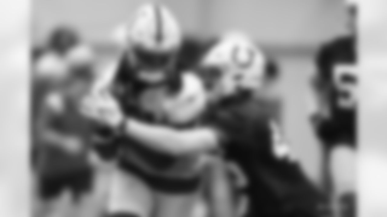 81 TE Mo Alie-Cox, #45 LB E.J. Speed