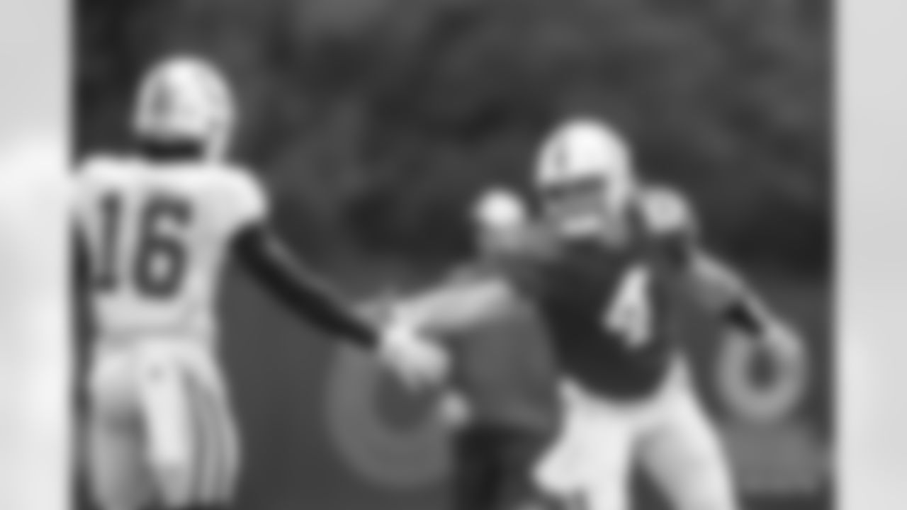 16 WR Ashton Dulin, #4 QB Sam Ehlinger