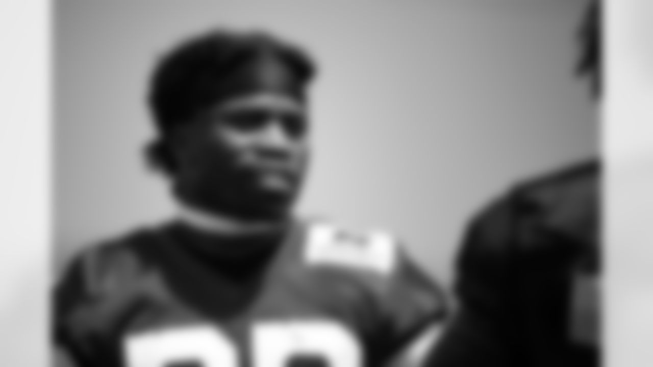 23 CB Kenny Moore II,
Players train during OTAs of offseason workouts.
