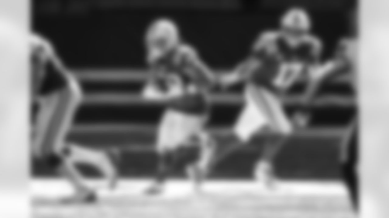 20 RB Jordan Wilkins, #17 QB Philip Rivers