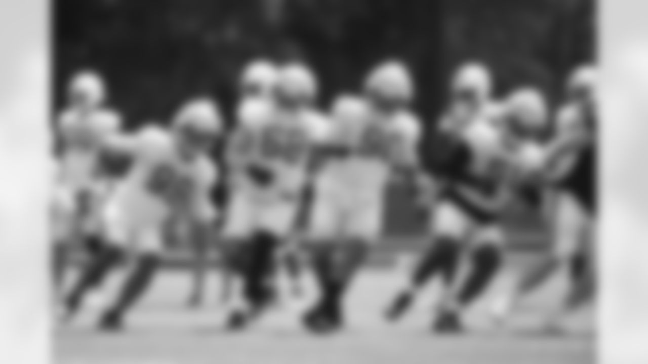 99 DT DeForest Buckner, #68 McKinley Williams III, #90 DT Grover Stewart, #51 DE Kwity Paye