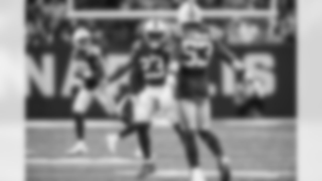 23 CB Kenny Moore II, #53 LB Darius Leonard