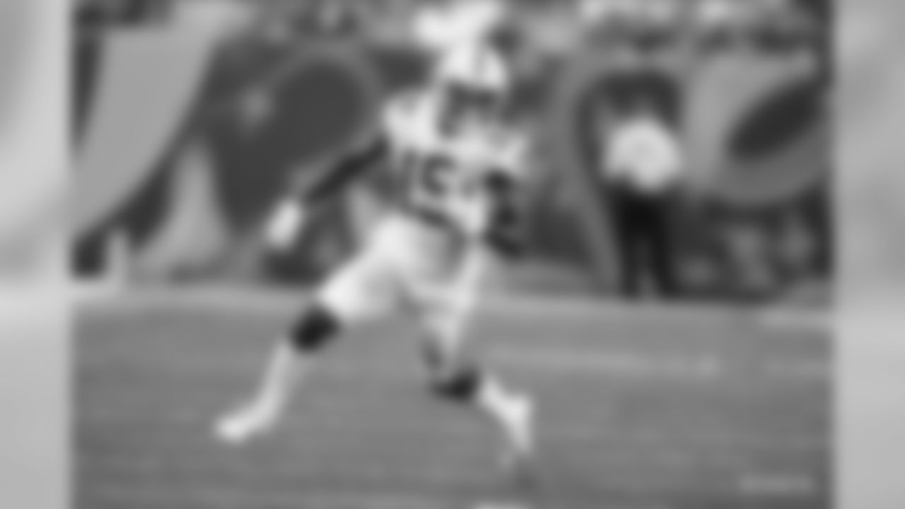 15 wide receiver Parris Campbell