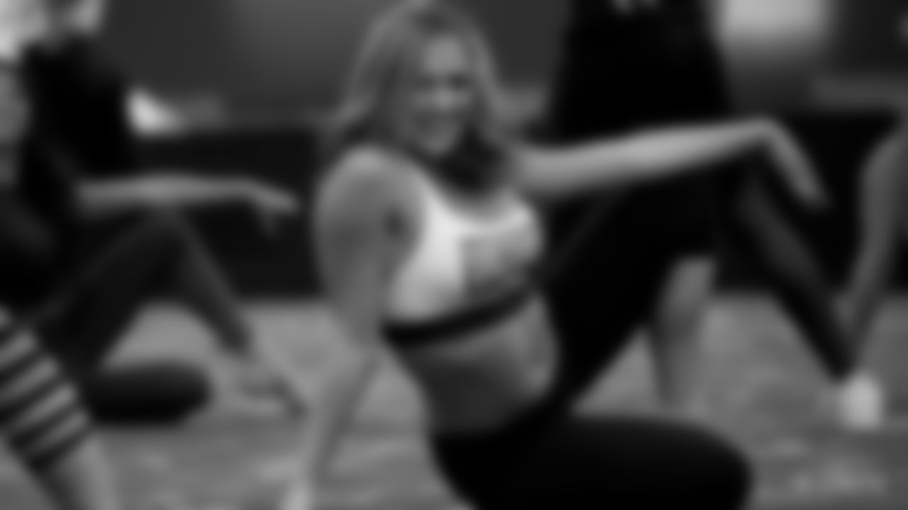 A behind the scenes look at the Colts Cheerleaders prep class on 3/7.
