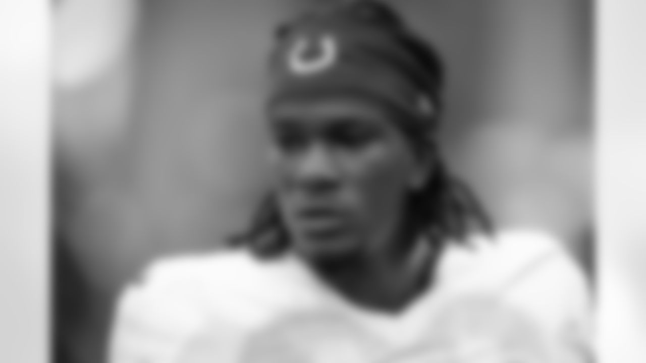 8 WR Juwann Winfree
2023 Colts Training Camp - Grand Park