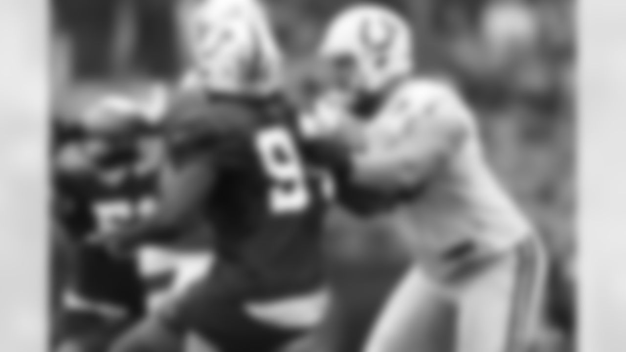 94 DT/DE Tyquan Lewis, #72 T/G Braden Smith