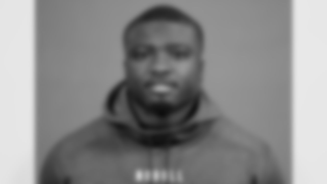 Tennessee defensive lineman Byron Young poses for a portrait at the NFL football Combine on Tuesday, Feb. 28, 2023 in Indianapolis. (AJ Mast/AP Images for the NFL)