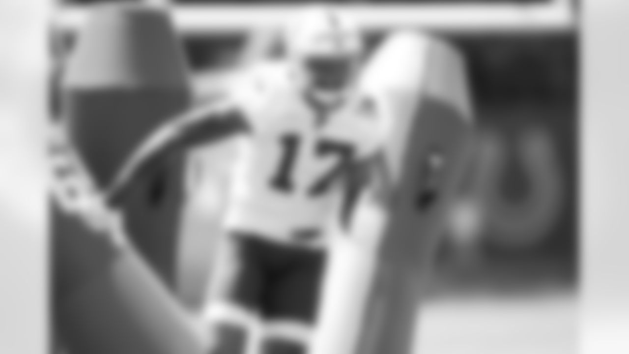 17 WR Mike Strachan
Players train during Phase III of offseason workouts.