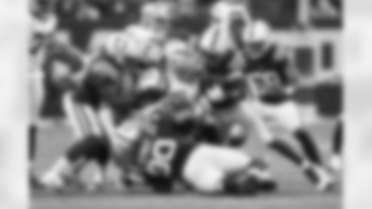 51 DE Kwity Paye, #90 DT Grover Stewart, #97 DE Al-Quadin Muhammad, #58 LB Bobby Okereke