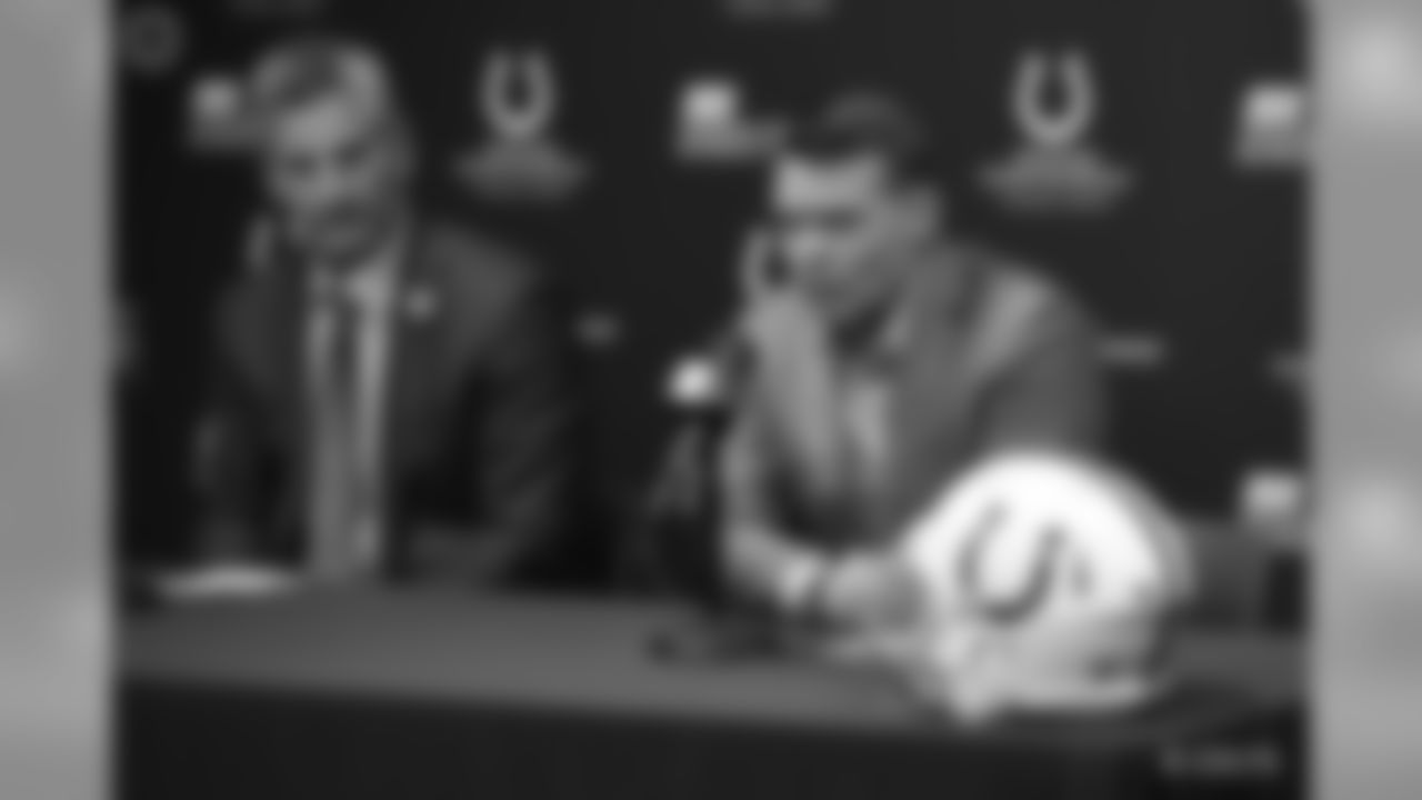 Colts GM, Chris Ballard, and Head Coach, Frank Reich, spoke to the media following the third round of the 2019 NFL Draft.