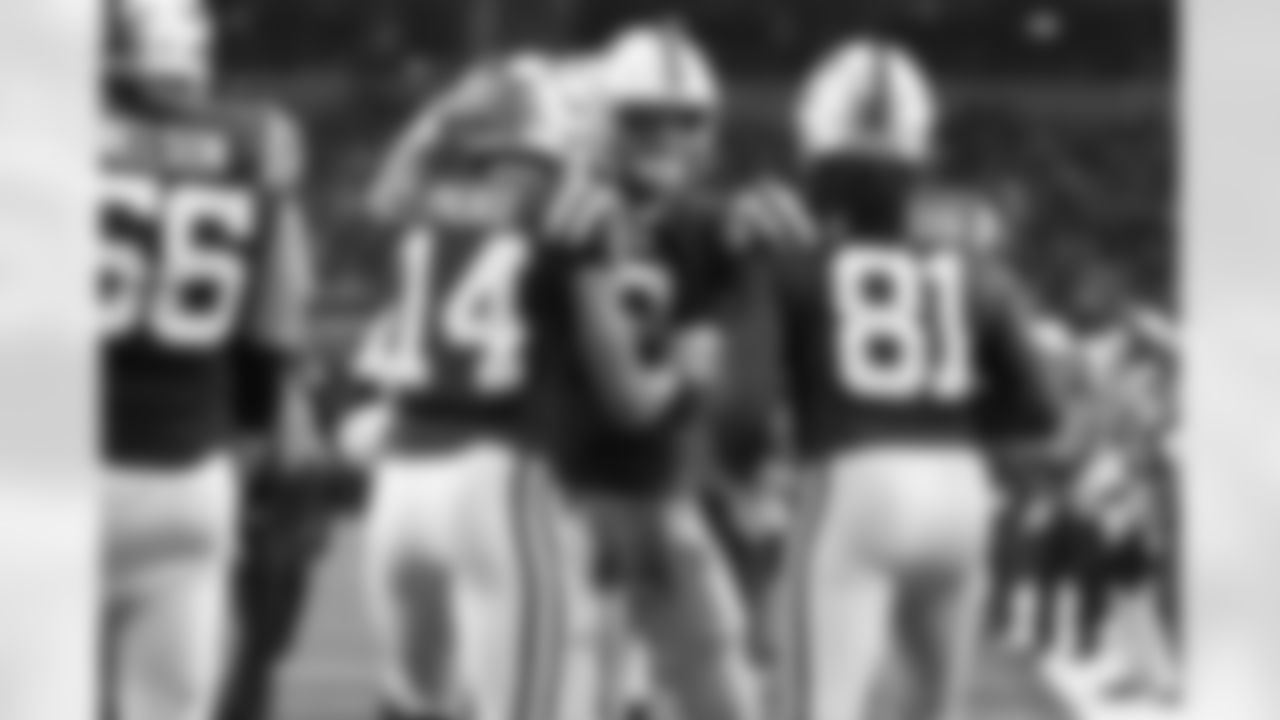 14 WR Alec Pierce, #2 QB Matt Ryan, #81 TE Mo Alie-Cox