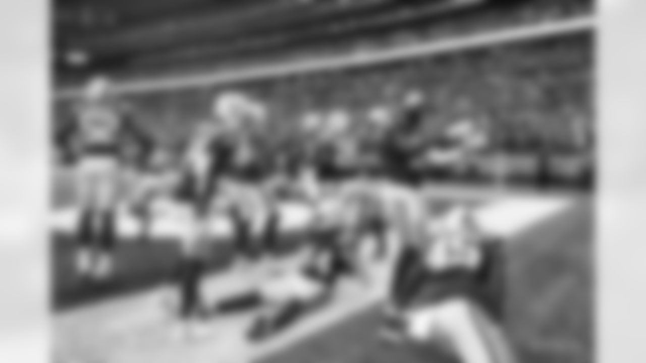 52 DE Ben Banogu, #34 CB Isaiah Rodgers Sr., #44 LB Zaire Franklin, #31 DB Brandon Facyson, #45 LB E.J. Speed, #26 S Rodney McLeod