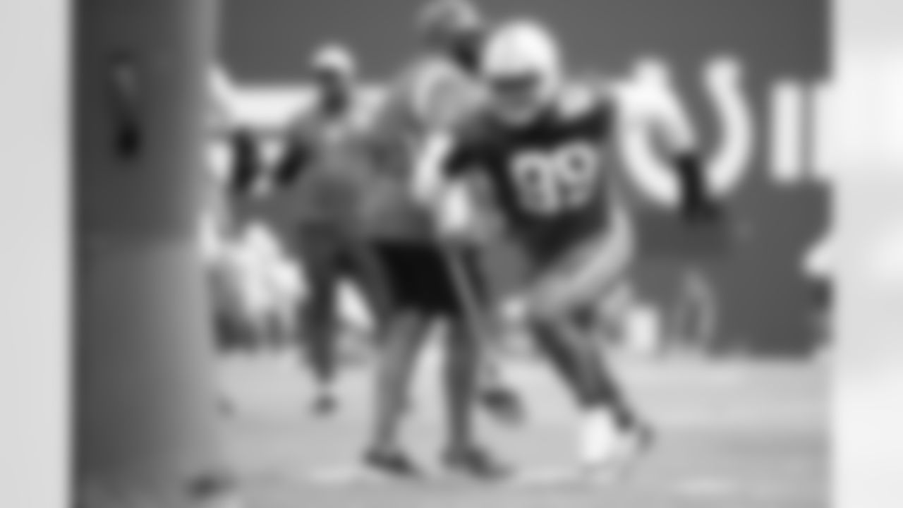 99 DT DeForest Buckner
Players train during Phase III OTAs of offseason workouts.