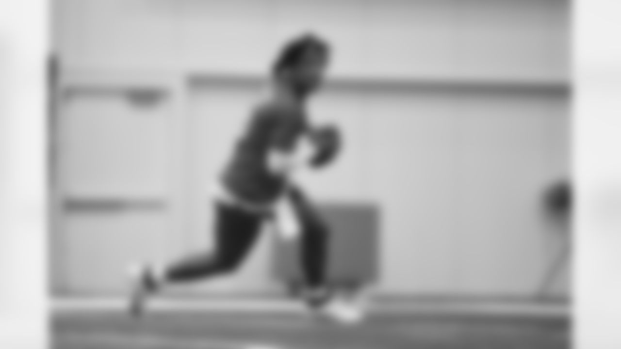 5 QB Anthony Richardson
Players train during Phase II of offseason workouts.