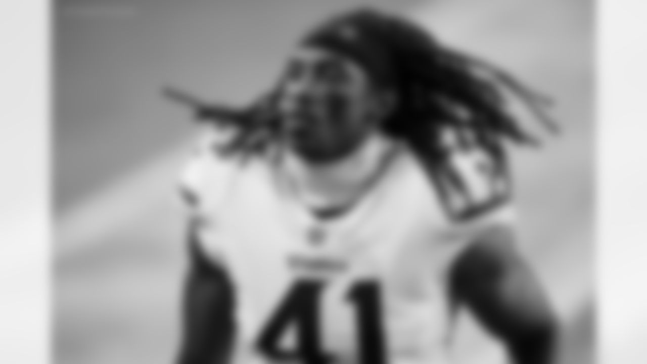 Minnesota Vikings safety Anthony Harris (41) walks off the field after an NFL football game against the Chicago Bears, Monday, Nov. 16, 2020, in Chicago. (AP Photo/Kamil Krzaczynski)