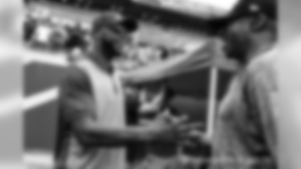 SUBJECTS] seen at [EVENT NAME] at [VENUE] on Thursday, Jan. 11, 2018 in Terre Haute, Ind. (Matt Bowen/AP Images for Macy's)