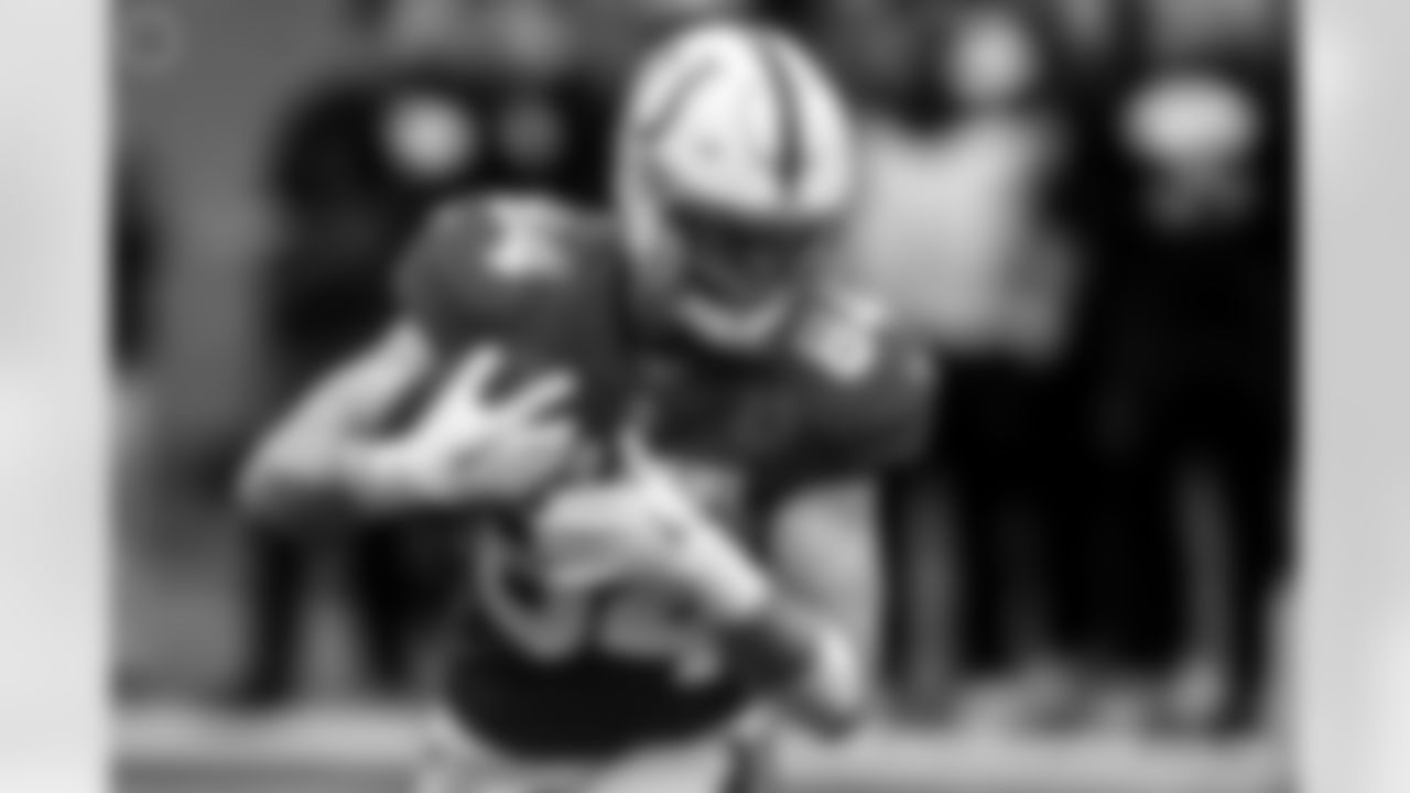 SUBJECTS] seen at [EVENT NAME] at [VENUE] on Thursday, Jan. 11, 2018 in Terre Haute, Ind. (Matt Bowen/AP Images for Macy's)