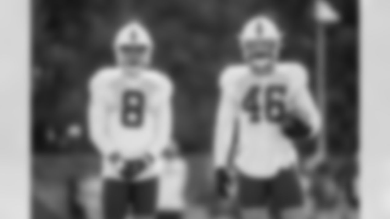8 P Rigoberto Sanchez , 46 LS Luke Rhodes
2023 Colts Training Camp - Grand Park