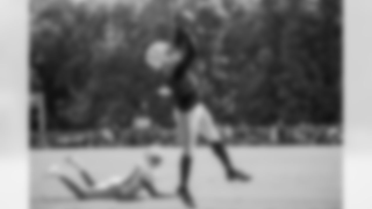 8 WR Juwann Winfree
2023 Colts Training Camp - Grand Park