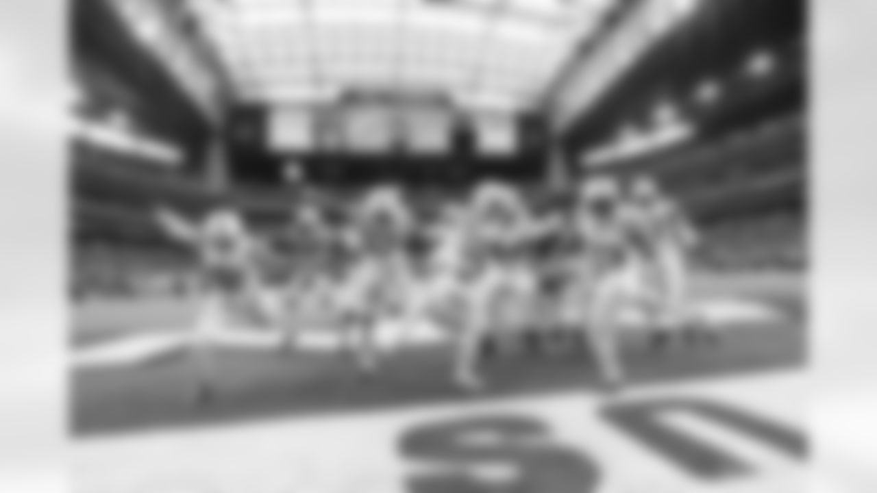 42 DB Andrew Sendejo, #45 LB E.J. Speed, #53 LB Darius Leonard, #44 LB Zaire Franklin, #30 S George Odum, #26 CB Rock Ya-Sin, ]#23 CB Kenny Moore II, #37 S Khari Willis, #27 CB Xavier Rhodes, #99 DT DeForest Buckner, #90 DT Grover Stewart, #58 LB Bobby Okereke, #44 LB Zaire Franklin