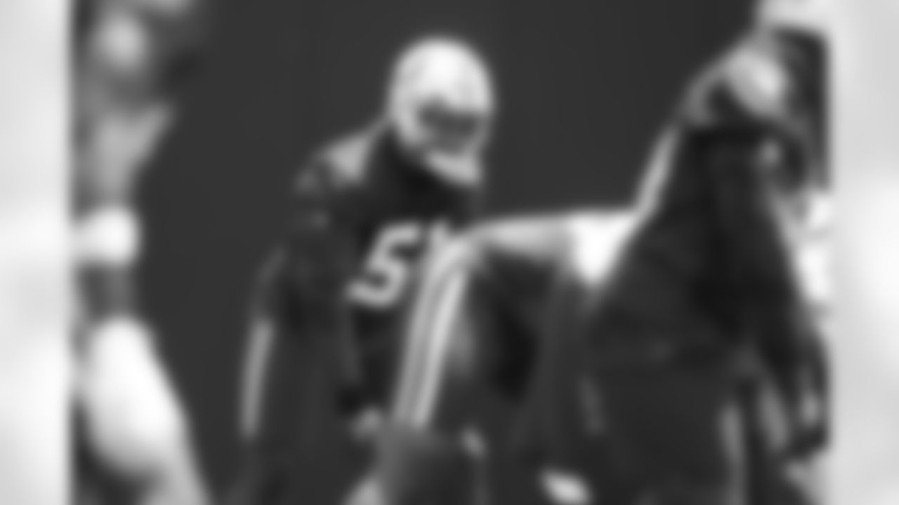 51 DE Kwity Paye
Players train during Phase III of offseason workouts.