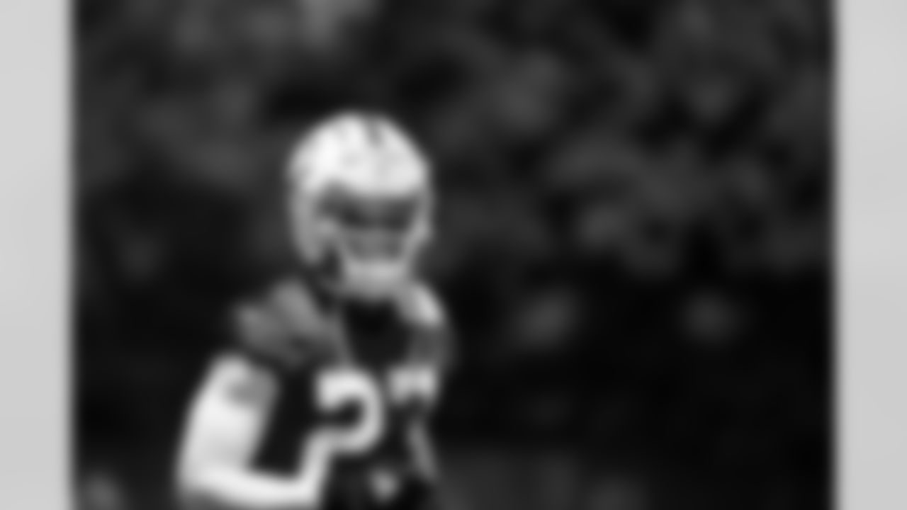 23 CB Kenny Moore II,
Players train during OTAs of offseason workouts.