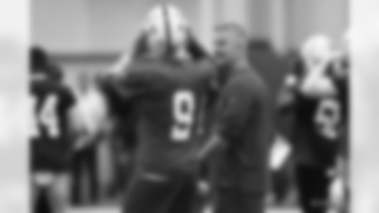 9 QB Nick Foles, Indianapolis Colts Head Coach Frank Reich
