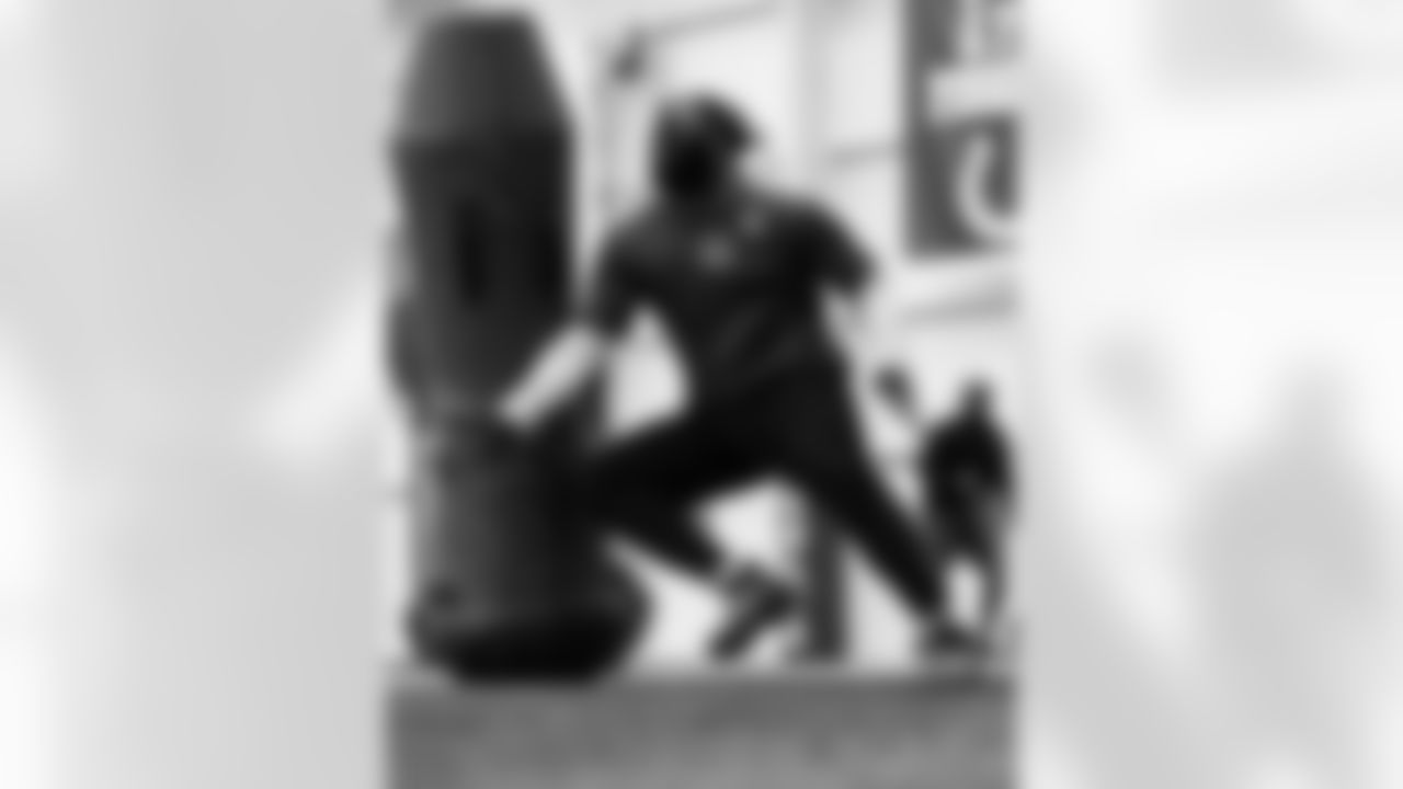 97 DT McTelvin Agim,
Players train during Phase II of offseason workouts.