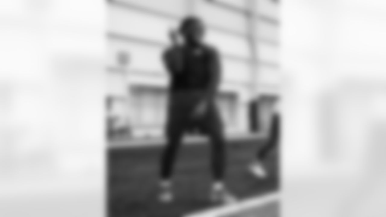 Players train during Phase I of offseason workouts.
23 CB Kenny Moore II,