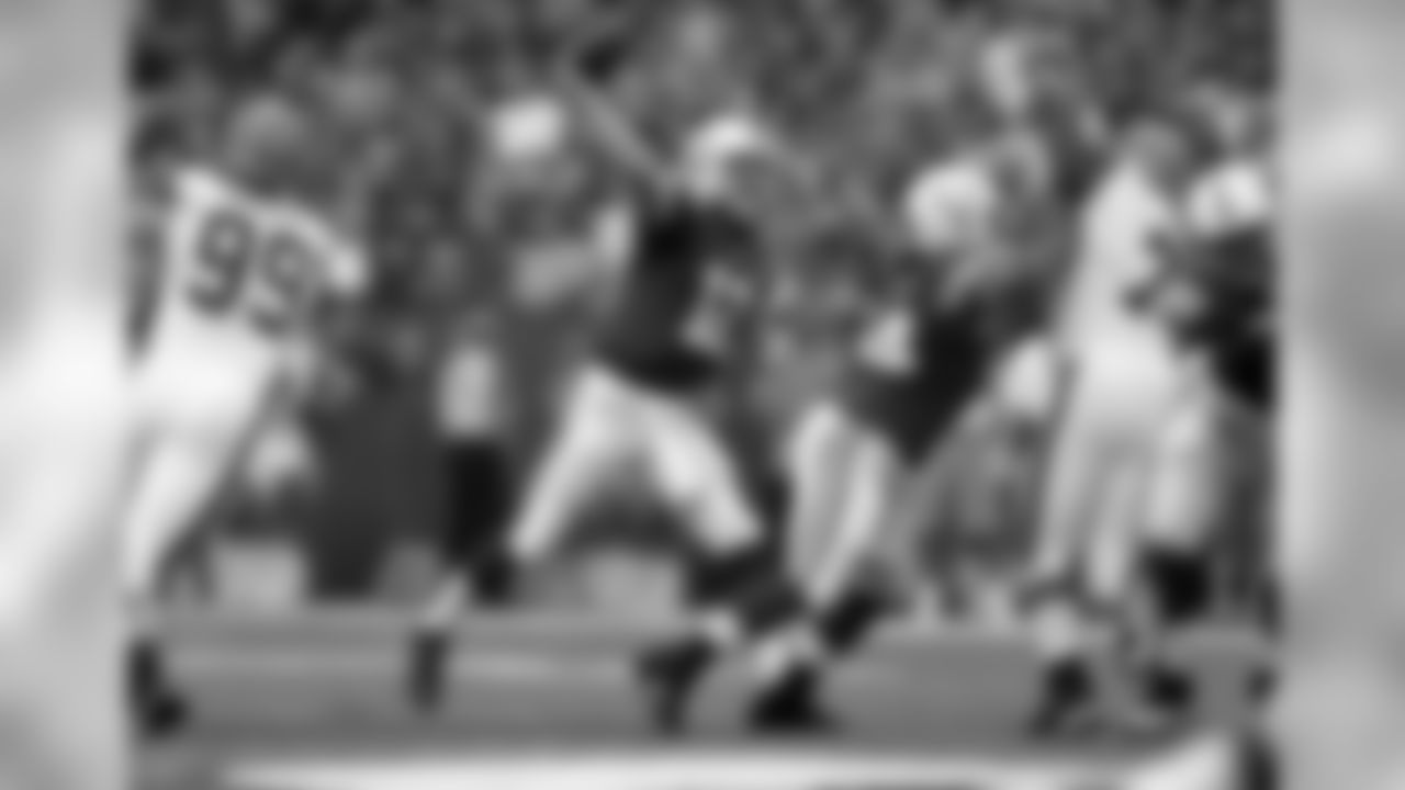 Indianapolis Colts quarterback Andrew Luck (12) throws against the Cleveland Browns during the first half of a preseason NFL football game in Indianapolis, Saturday, Aug. 24, 2013. (AP Photo/Jeff Roberson)