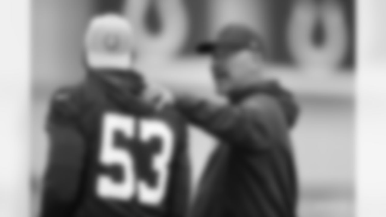53 LB Darius Leonard, Defensive Coordinator Gus Bradley